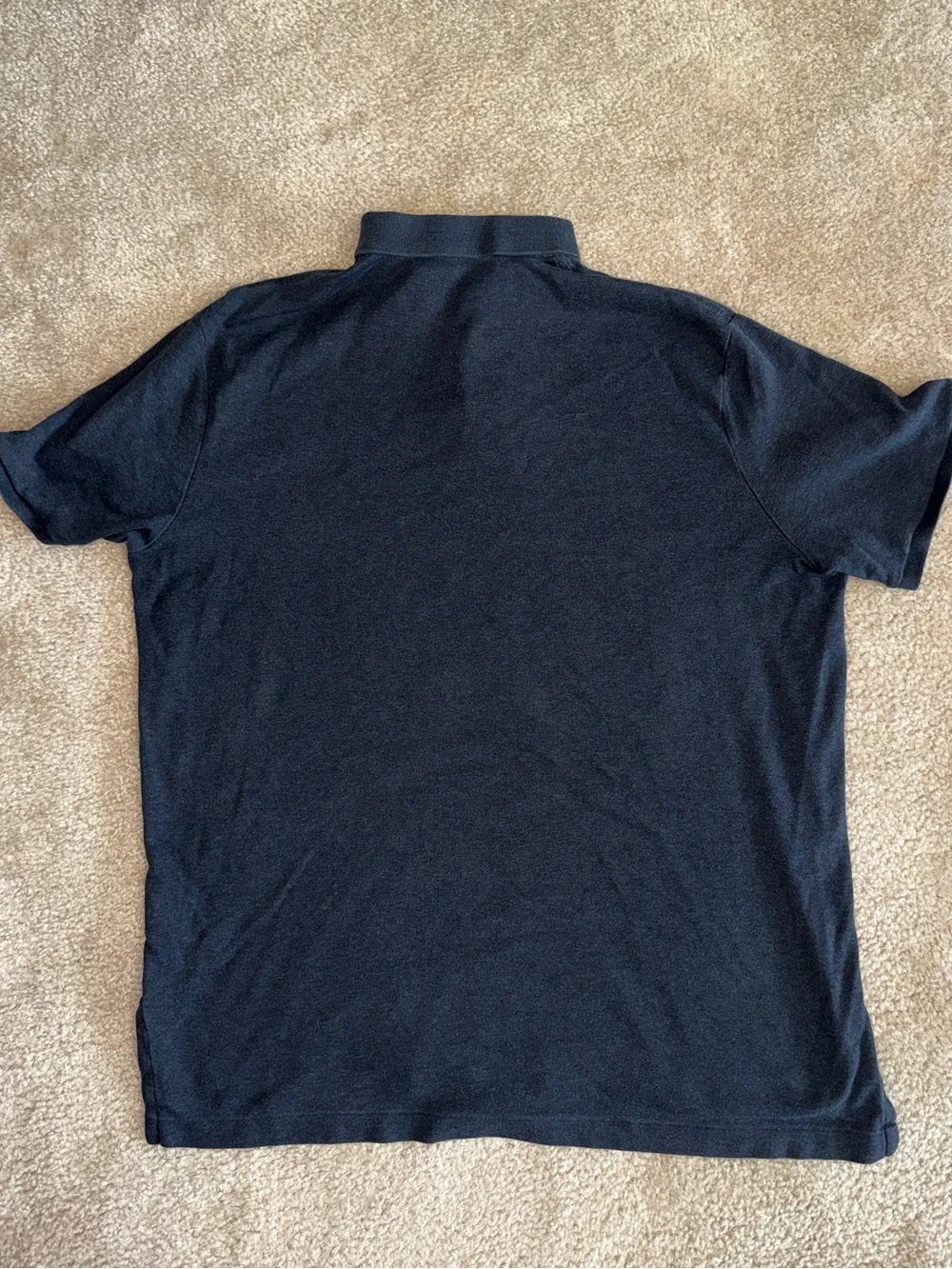 Polo Ralph Lauren Dark Charcoal Heather Gray Short Sleeve Polo X